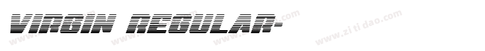 Virgin Regular字体转换